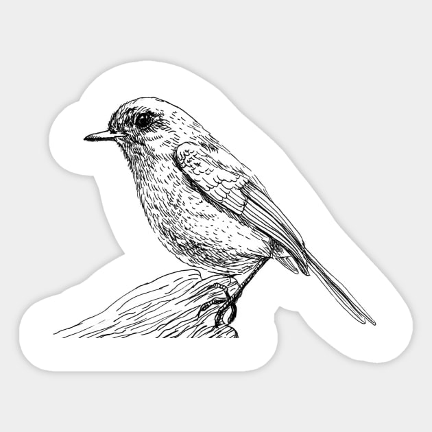 Bird Sticker by katerinamk